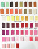 Grosgrain Ribbon Color Chart