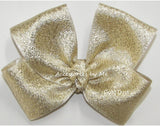 Gold Dust Hair Bow