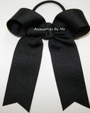 Solid Ribbon Ponytail Bow