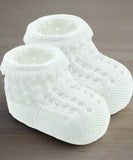 Baby Pointelle Shoe Booties