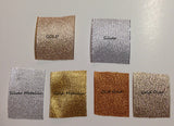 Gold and Silver Ribbon Color Chart