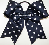 Polka Dots Cheer Bow