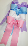 Solid Ribbon Ponytail Bow