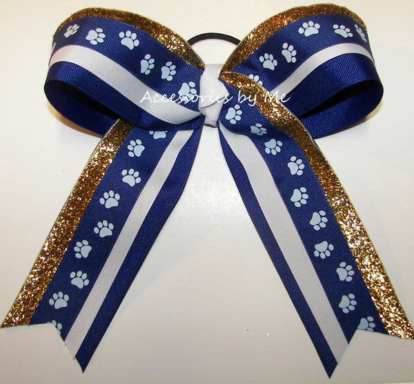 Cheer Bow Cheer Bows Sideline Cheer Bow Cheer Bows Navy and Gold Gold and  Blue -  Canada