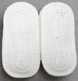 Baby Booties Bottom View