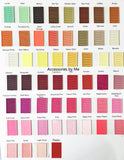 Solid Ribbon Color Chart