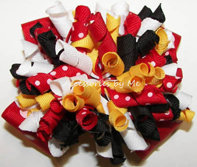 Cheering Mouse Mickey Mouse Cheer Bow