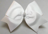 Big Cheer Bow - White